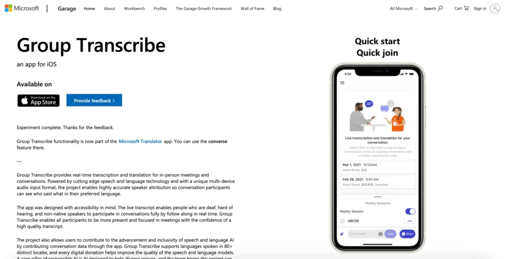 おすすめ文字起こしツール - Group Transcribe