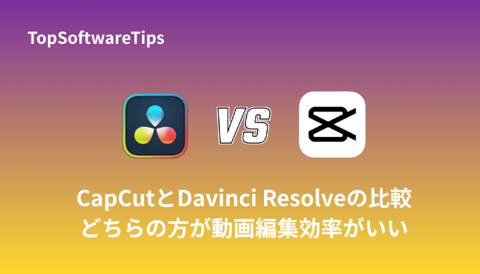 CapCutとDavinci Resolveの比較